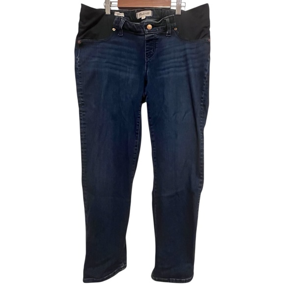 Madewell Maternity Side-Panel Stovepipe Jeans in
Dahill Wash Size 31 - Picture 4 of 13